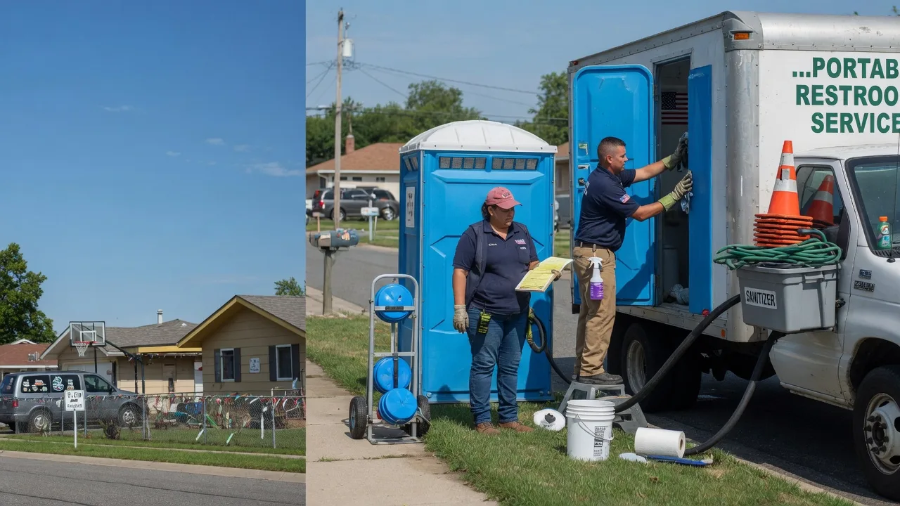 Portable Toilet Rental in Kechi, KS near me